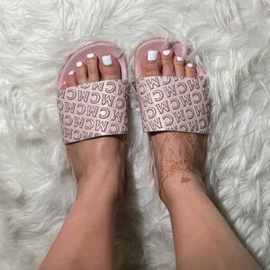 MCM women slides size 8